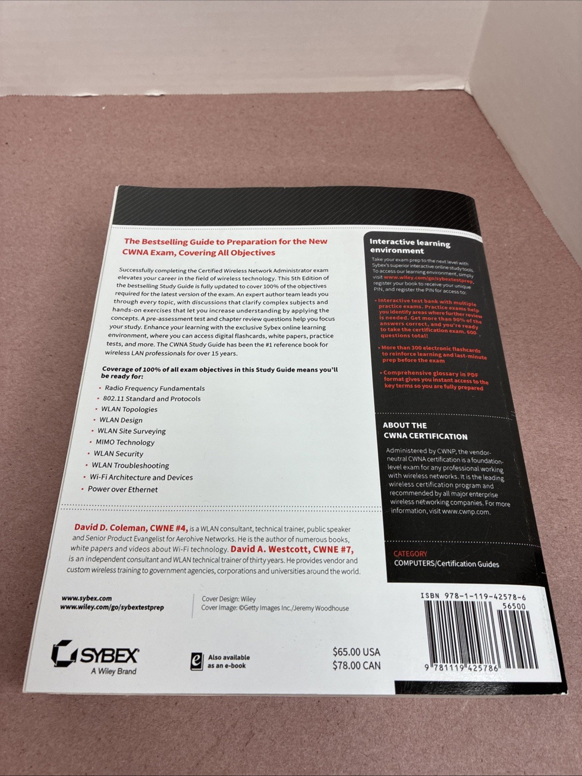CWNA Certified Wireless Network Administrator Study Guide: Exam CWNA-107 by