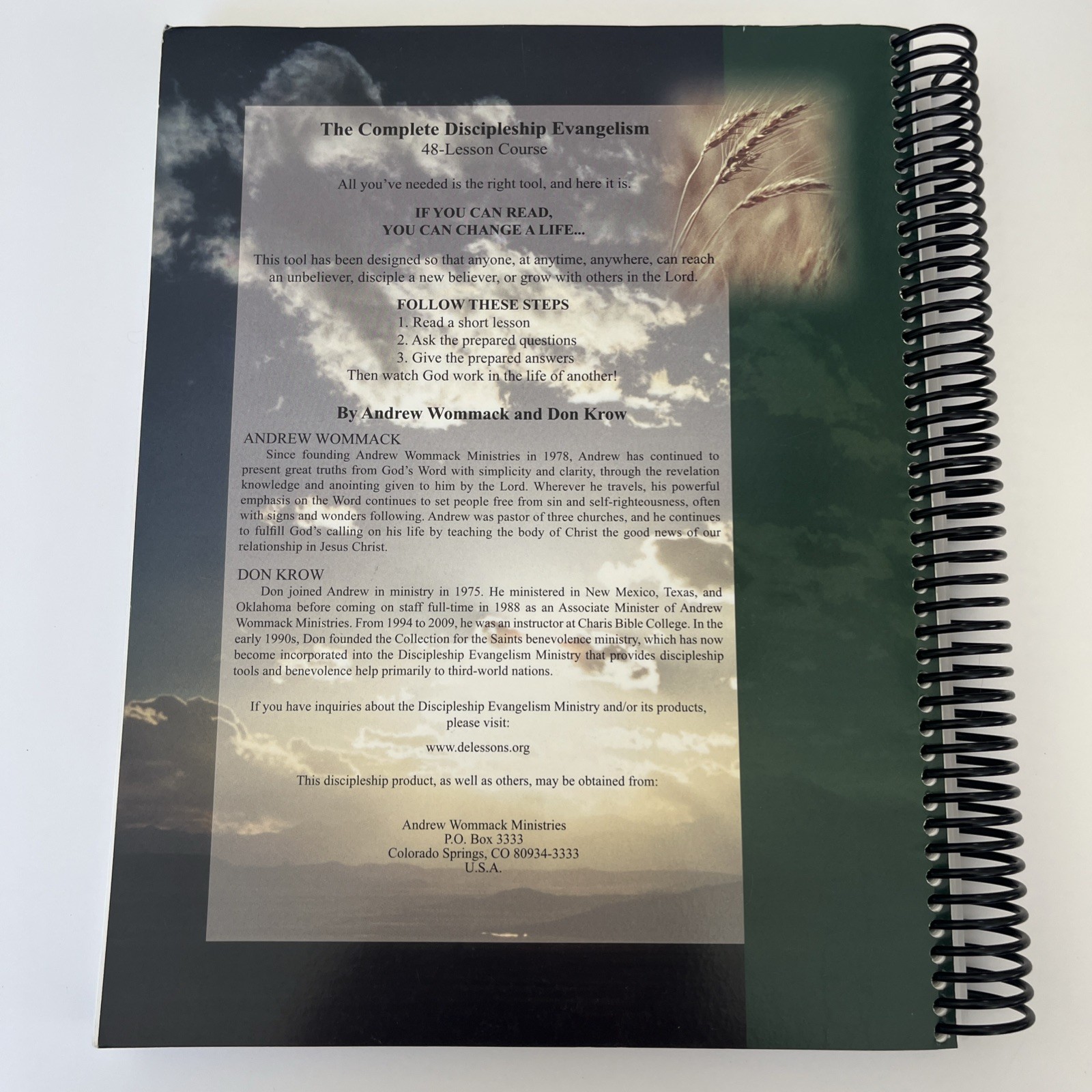 The Complete Discipleship Evangelism 48-Lesson Course by Andrew Wommack; Don W.