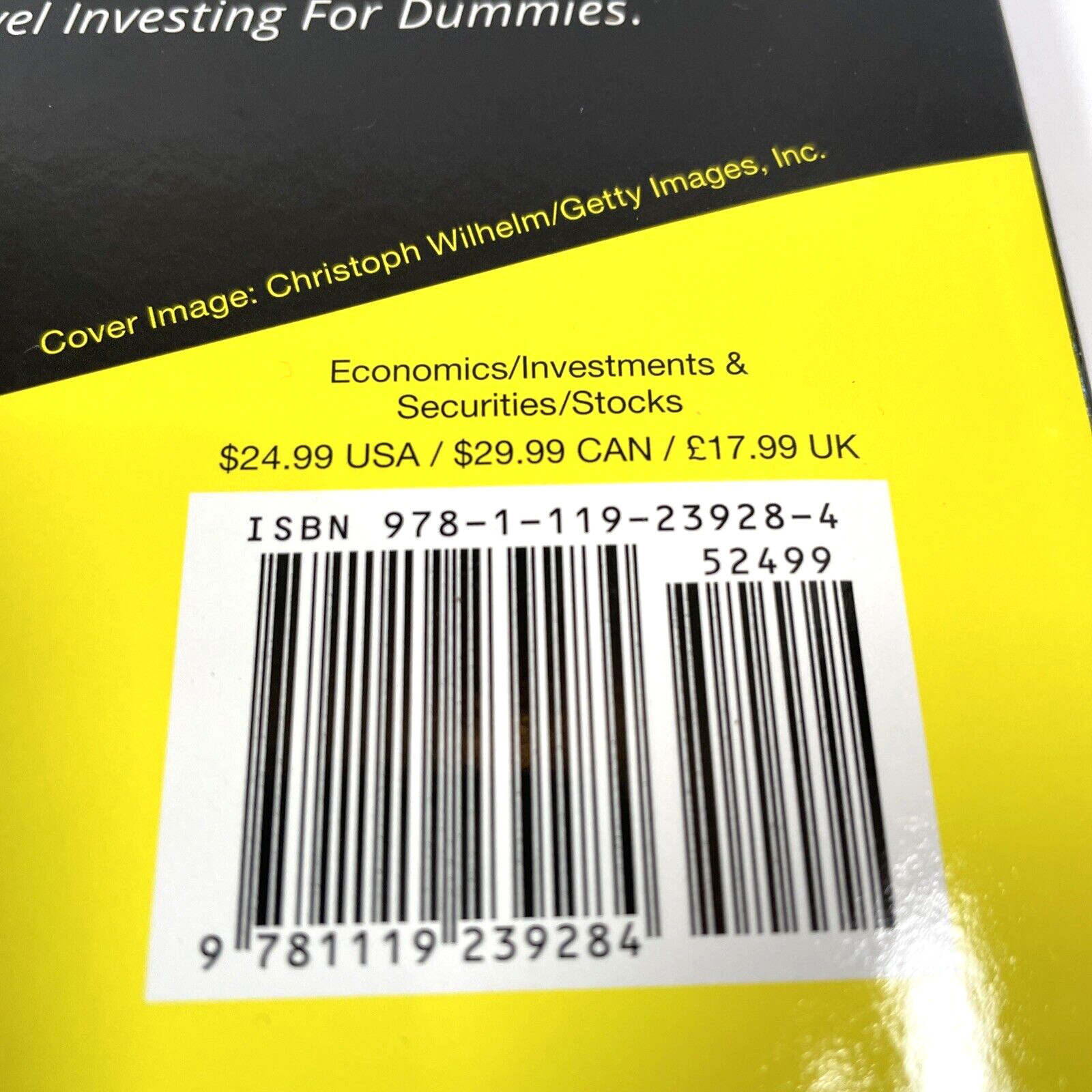 Stock Investing for Dummies By Paul Mladjenovic 5th Edition 9781119239284