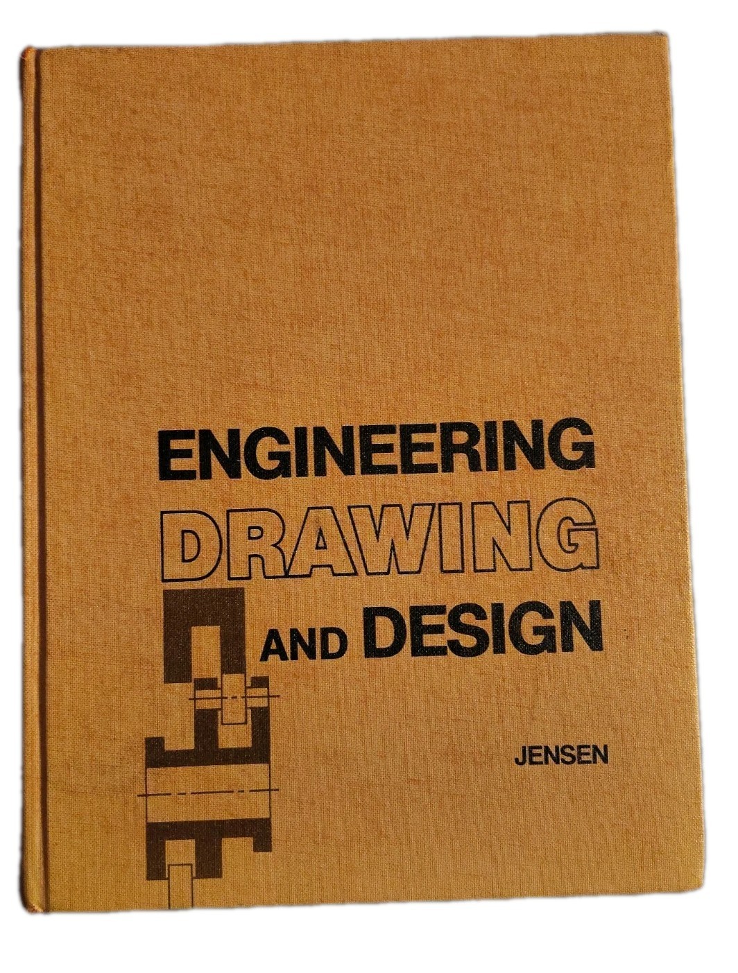 Engineering Drawing and Design Hardcover Textbook By Cecil Jensen Vintage Book