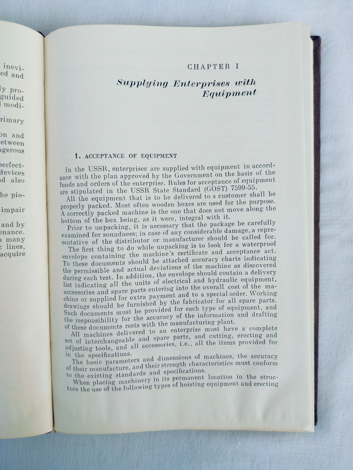 Installation and Maintenance of Woodworking Machinery by Sheinov, Mir Publishers
