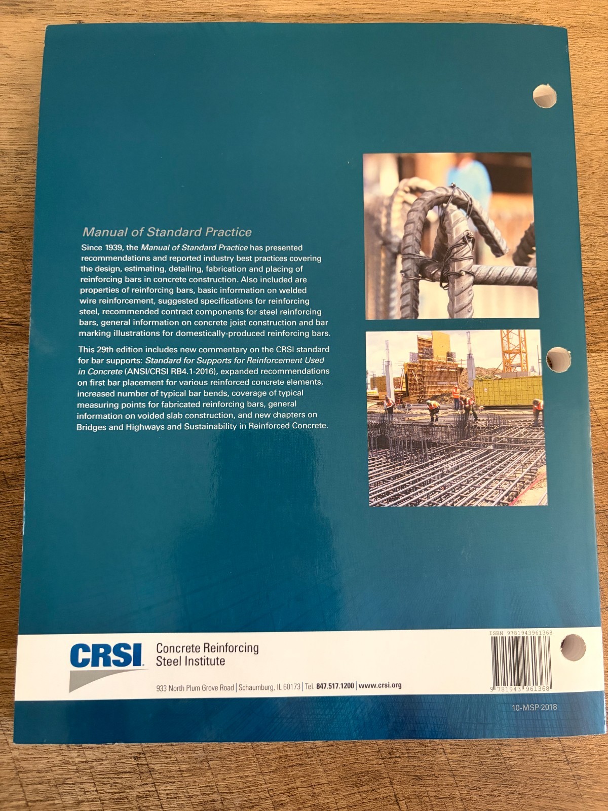 Manual of Standard Practice, 29th edition