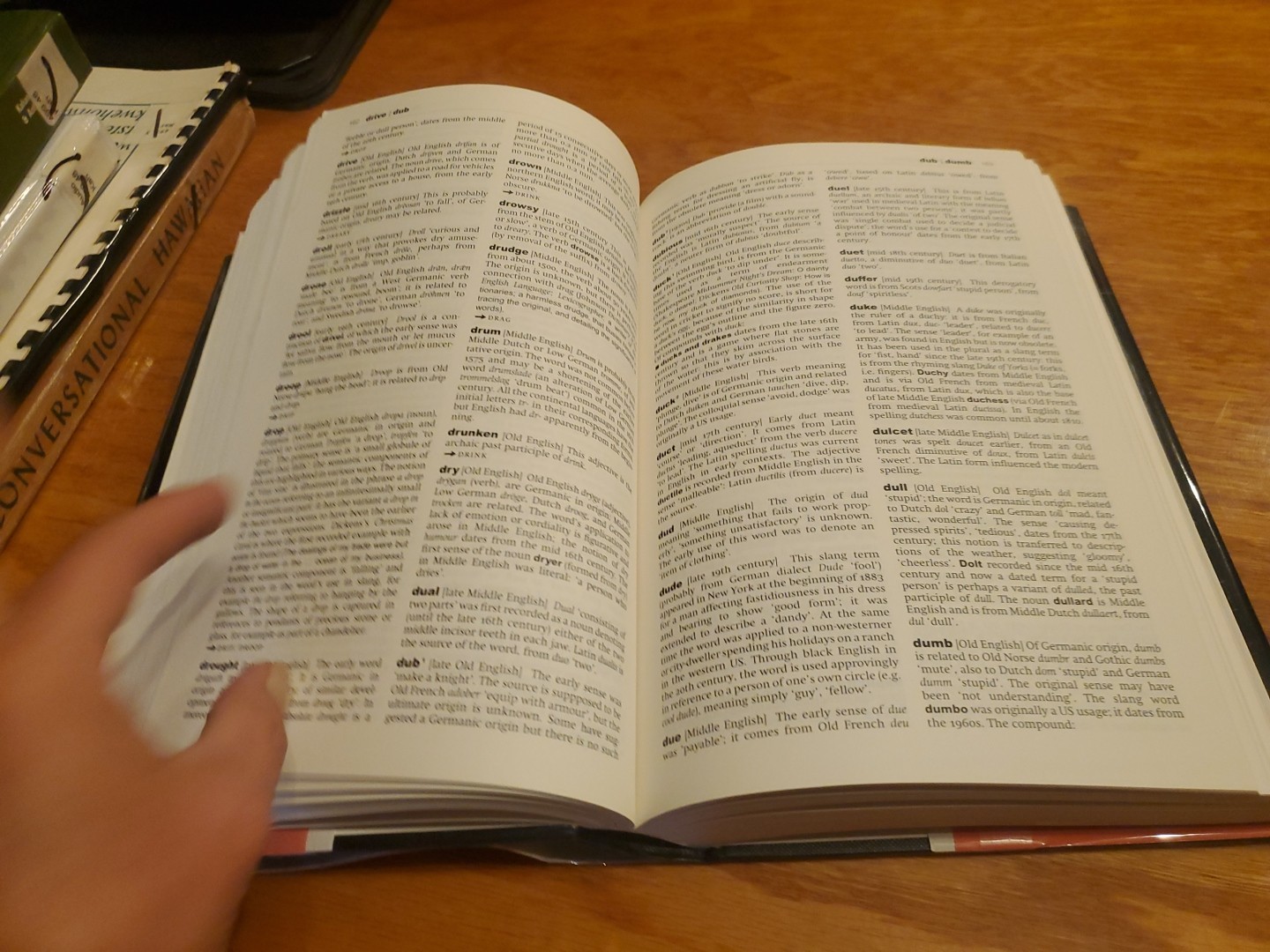 Oxford Dictionary of Word Histories by Glynnis Chantrell 2002 1st HCDJ