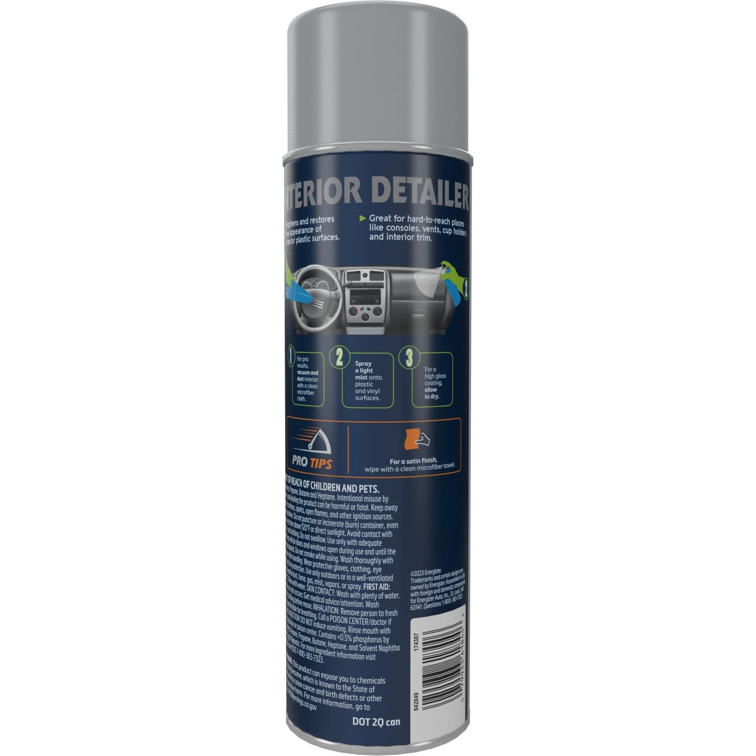 Eagle One E301735600 Interior Detailer, 12 oz.