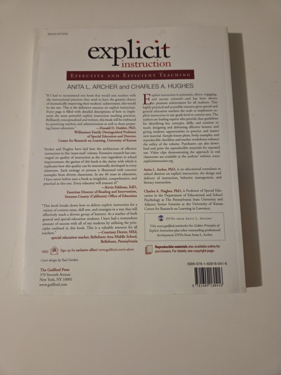 What Works for Special-Needs Learners Ser.: Explicit Instruction : Effective and