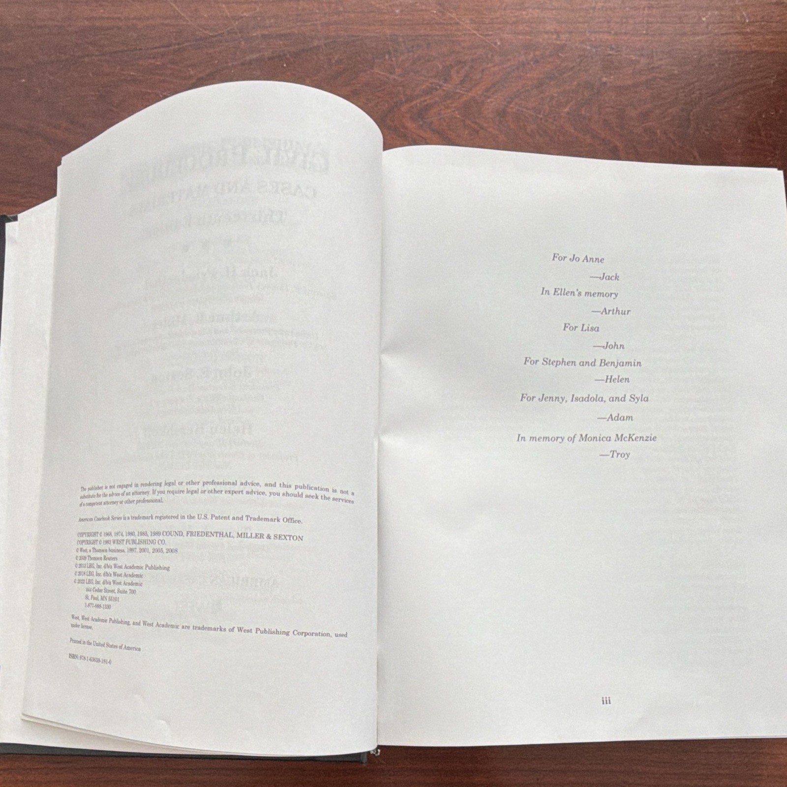 West Academic Civil Procedure: Cases and Materials 13th Ed 2022 Friedenthal