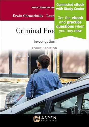 Criminal Procedure: – Paperback, by Erwin Chemerinsky; Laurie – Very Good g