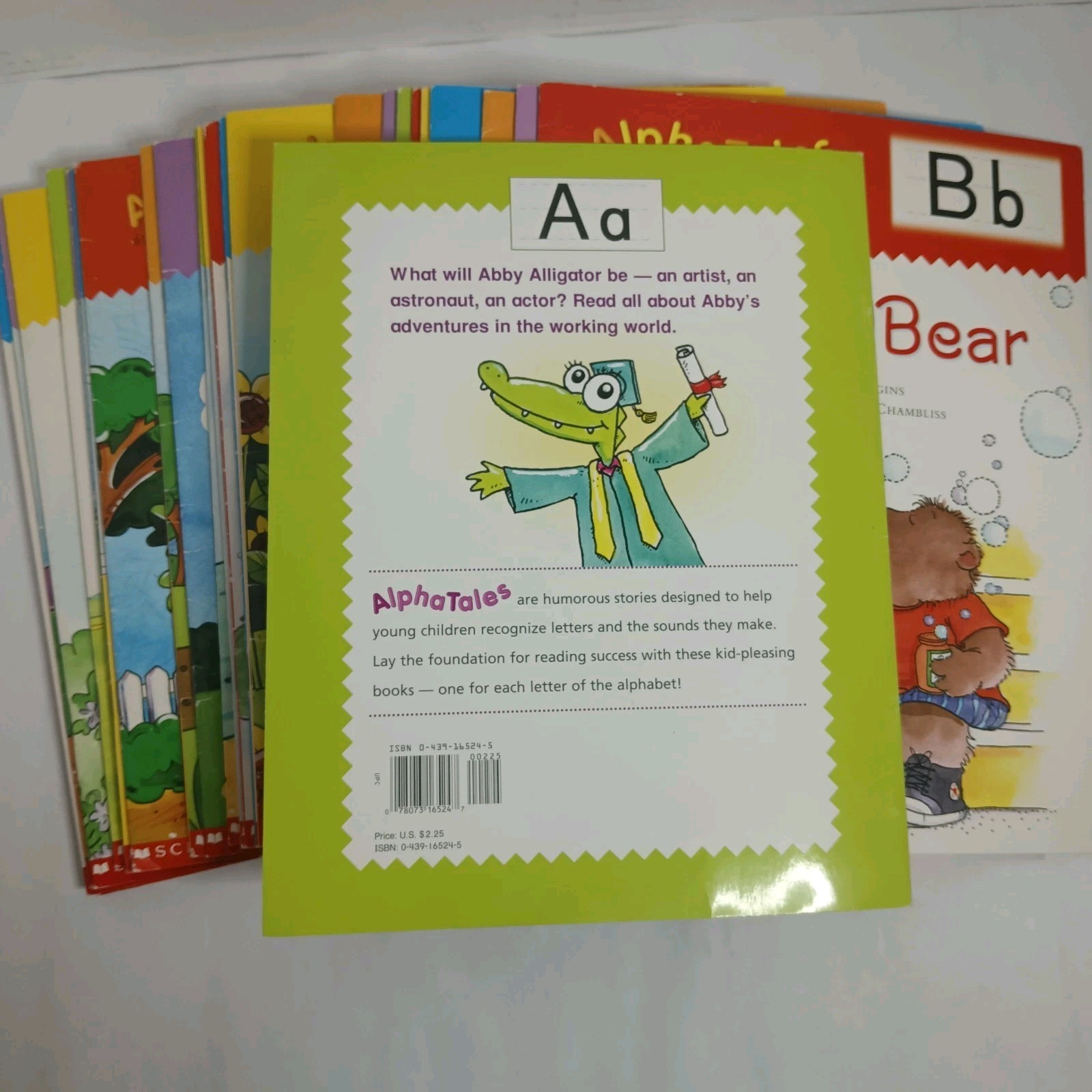 Scholastic Alpha Tales Pre-K Learning Library 26 Book Set – No Teachers Guide