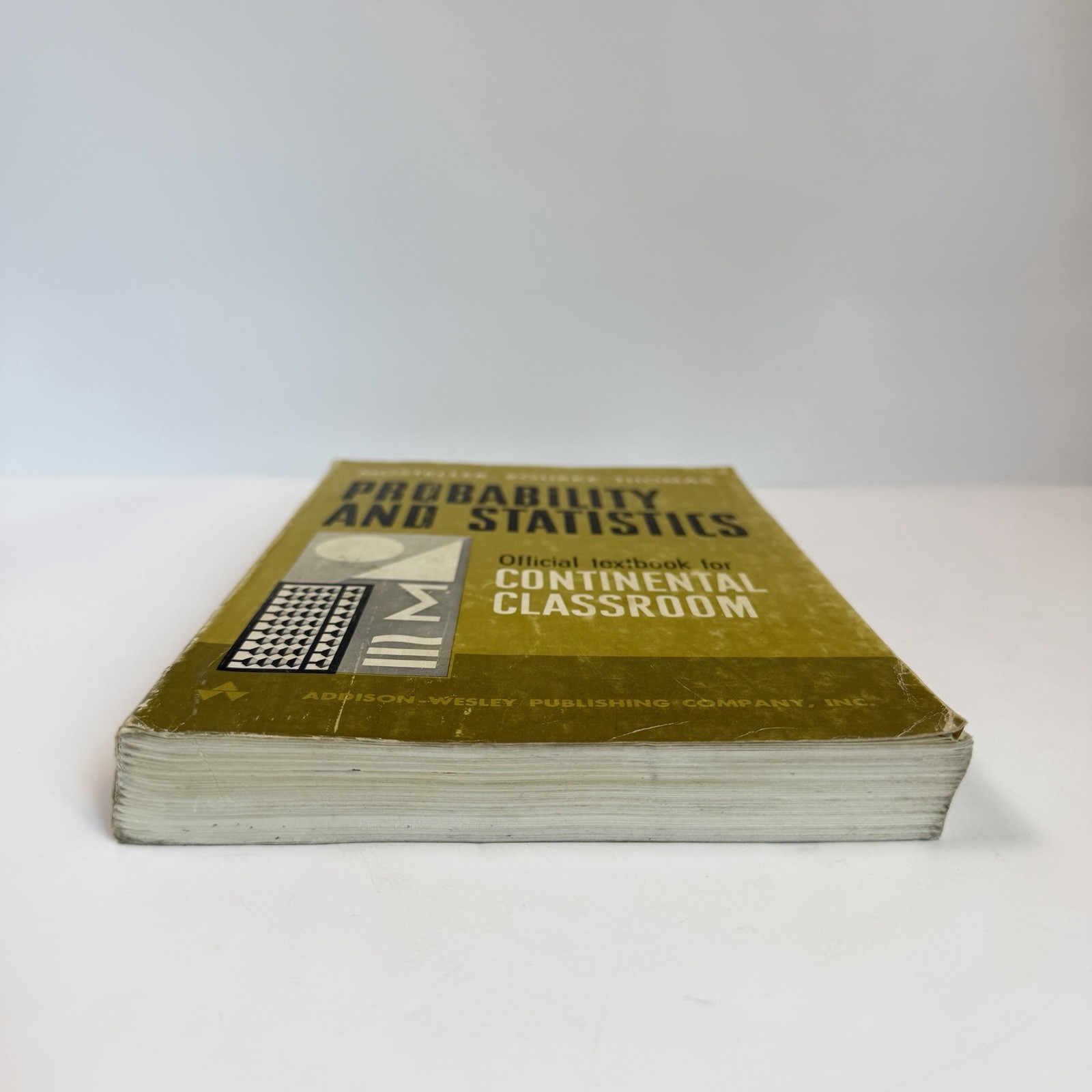 Probability and Statistics Mosteller Rourke Thomas 1961 Paperback Textbook