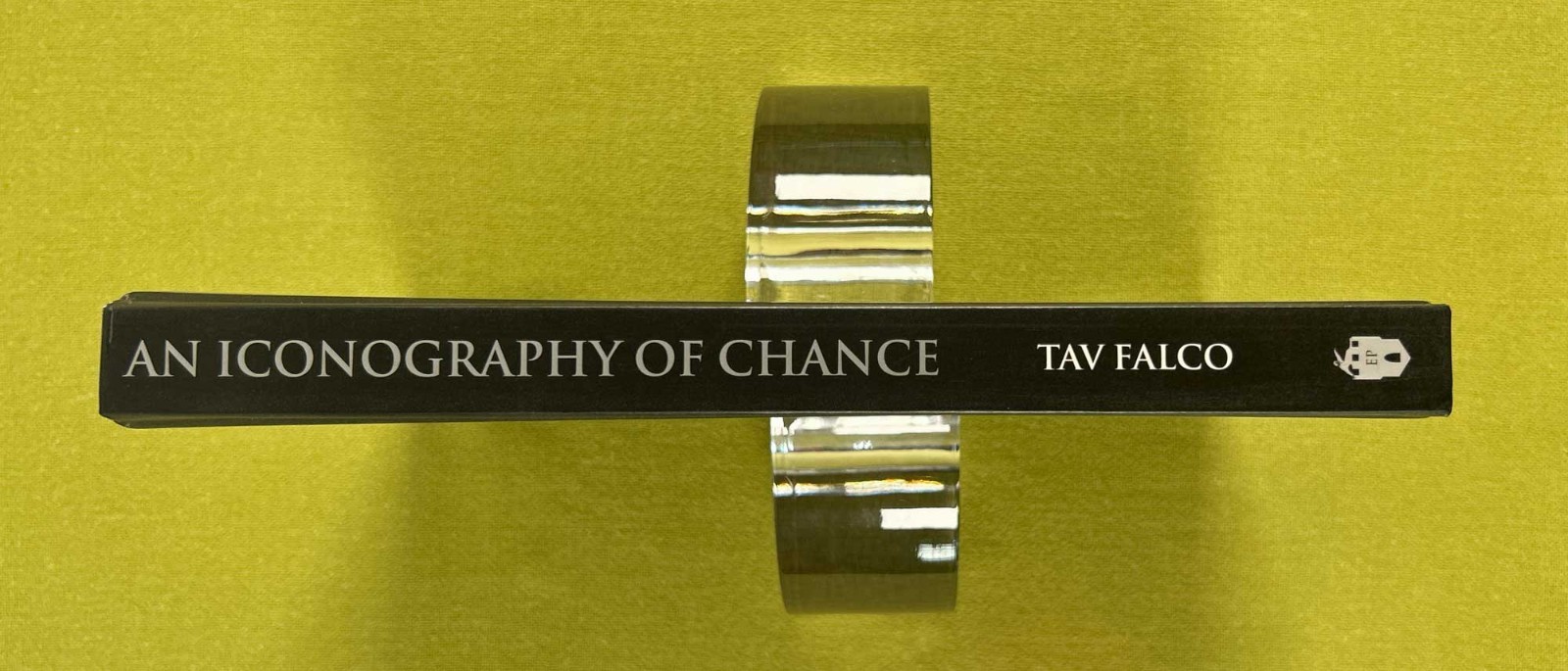 ‘An Iconography of Chance’ by Tav Falco HC USED GOOD+