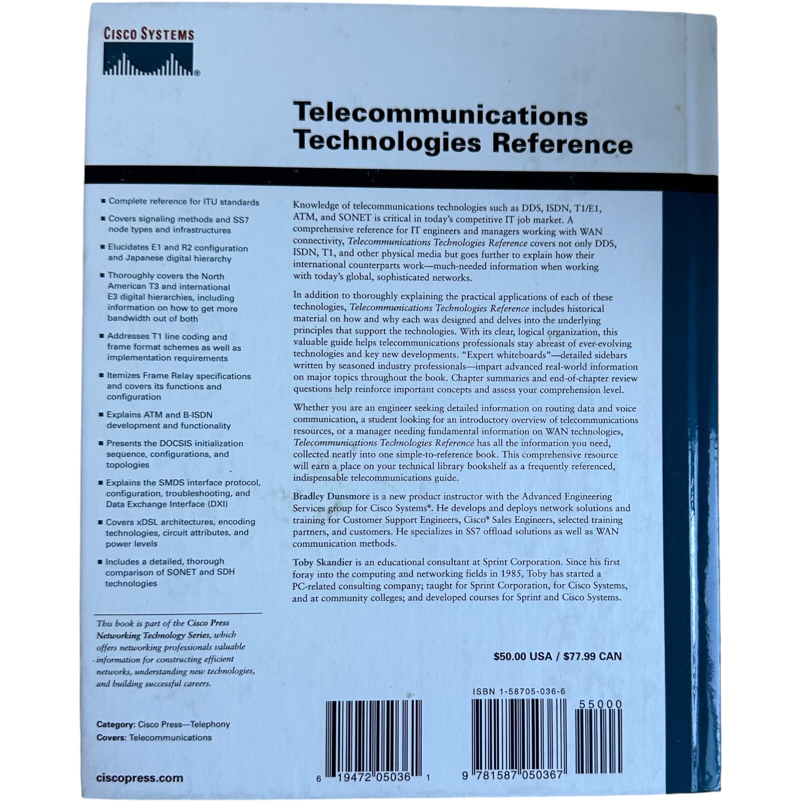 Telecommunications Tech Reference Book ISDN T1 ATM SONET Retro 90s Academia Art