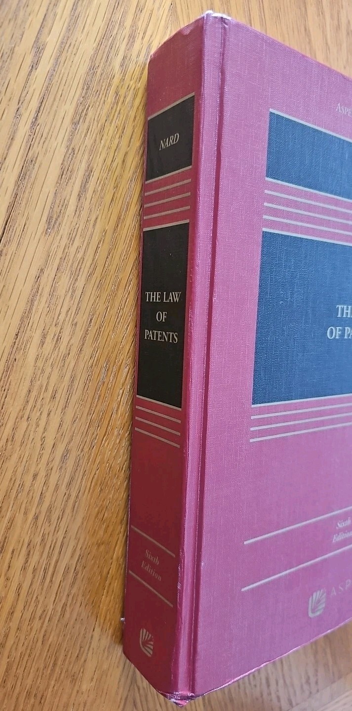 Aspen Casebook Ser.: Law of Patents by Craig Allen Nard (2022, Hardcover) – 6th