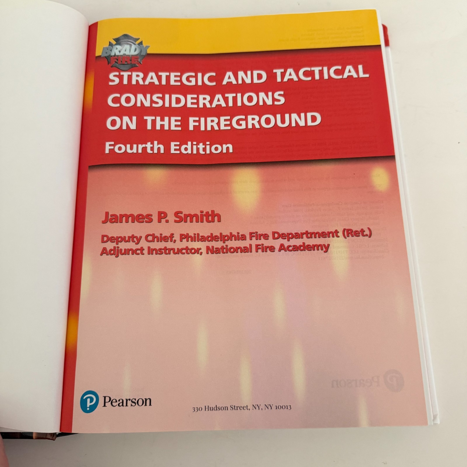 Strategic and Tactical Considerations on the Fireground 4th Ed. HC 2017 Smith