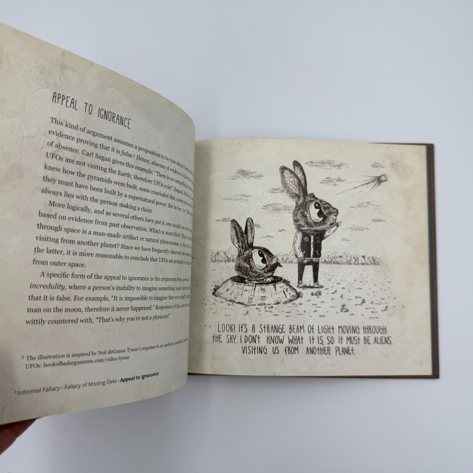 An Illustrated Book of Bad Arguments (Ali Almossawi, Hardcover) Like New!