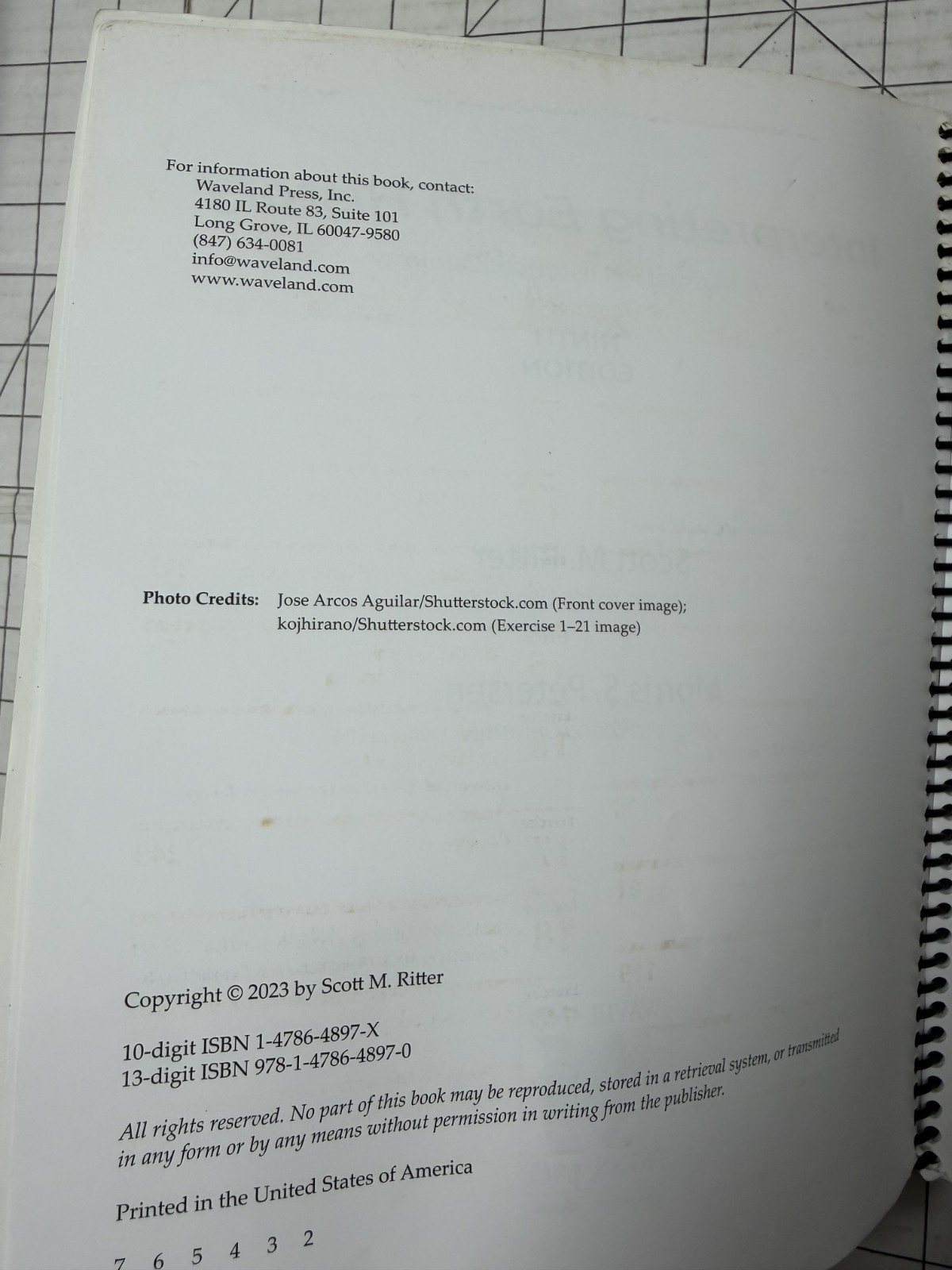 Interpreting Earth History: A Manual in Historical Geology 9th Edition Spiral