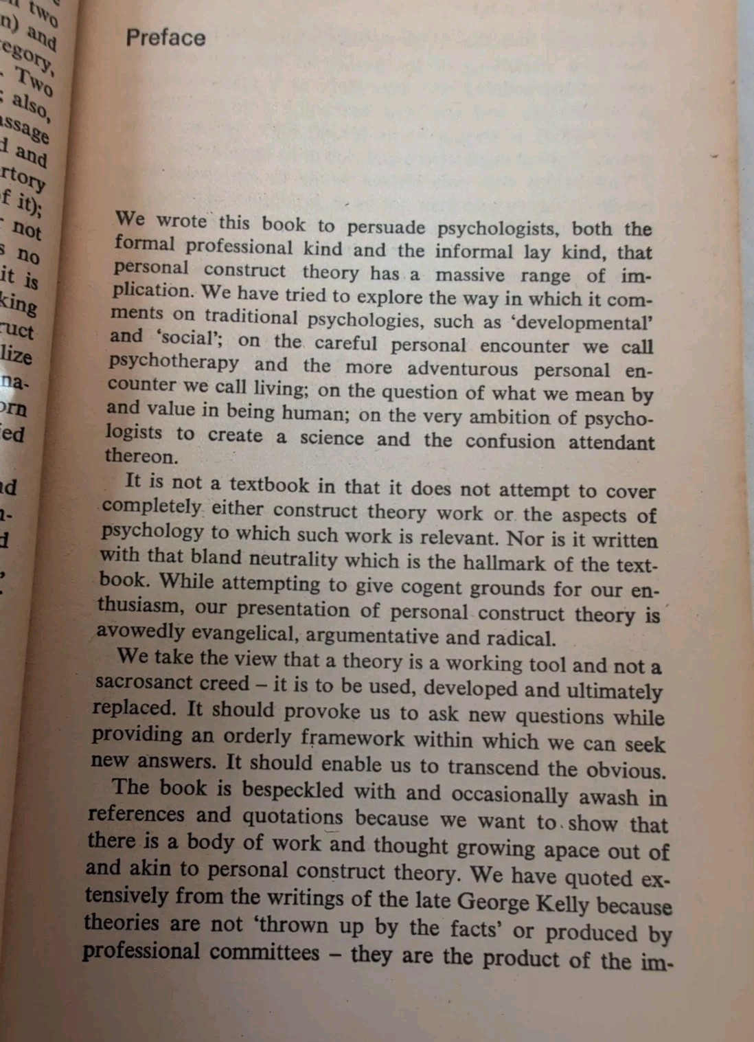 Inquiring Man The Theory Of Personal Constructs-D. Bannister & F. Fransella B4*