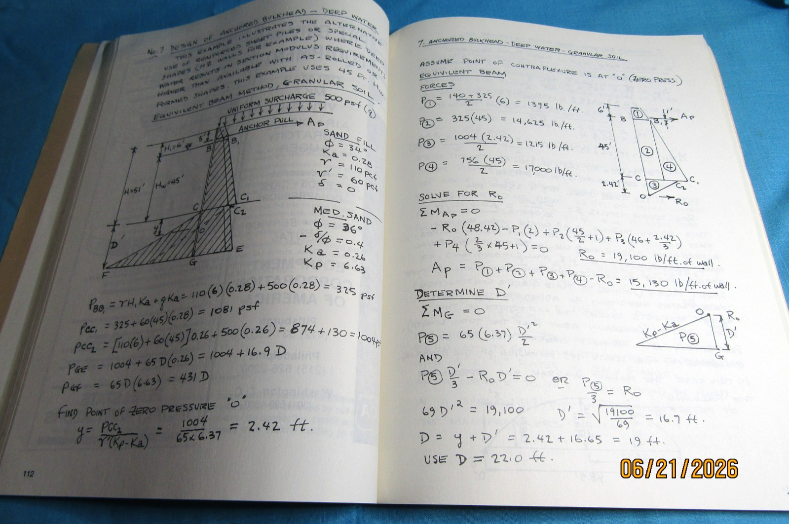 Vintage 1987 Pile Buck Steel Sheet Piling Design Manual 1st Edition