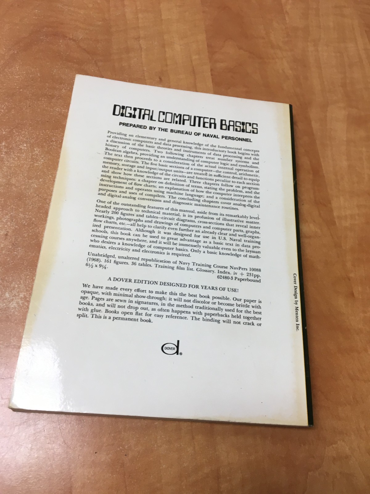 Digital Computer Basics Prepared by Bureau of Naval Personnel Dover Edition 1969