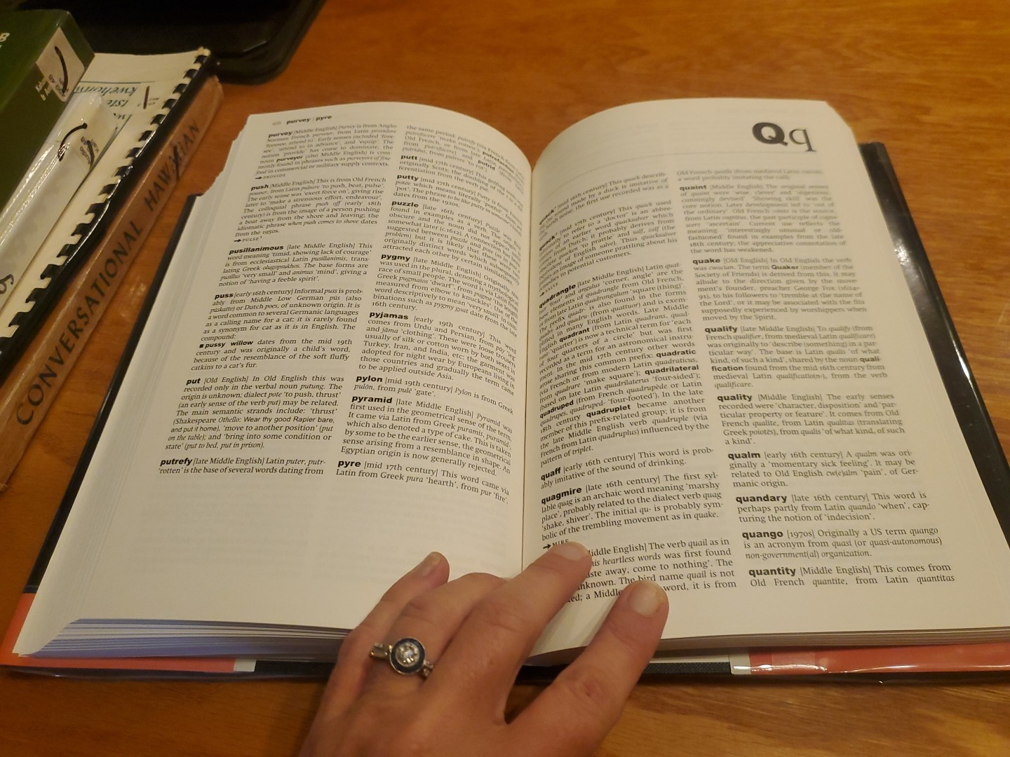 Oxford Dictionary of Word Histories by Glynnis Chantrell 2002 1st HCDJ