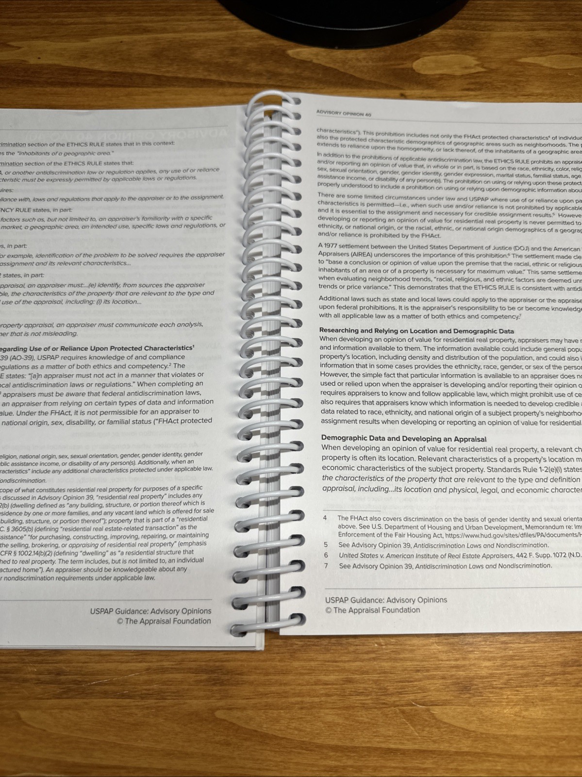 The Appraisal Foundation USPAP Guidance and Reference Manual 2024 Edition Clean