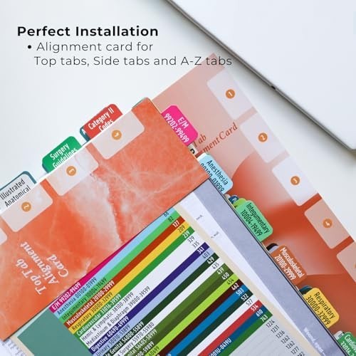 CPT 2026 Code Book Index Tabs – Easy-Apply, Durable, Organized for Professionals