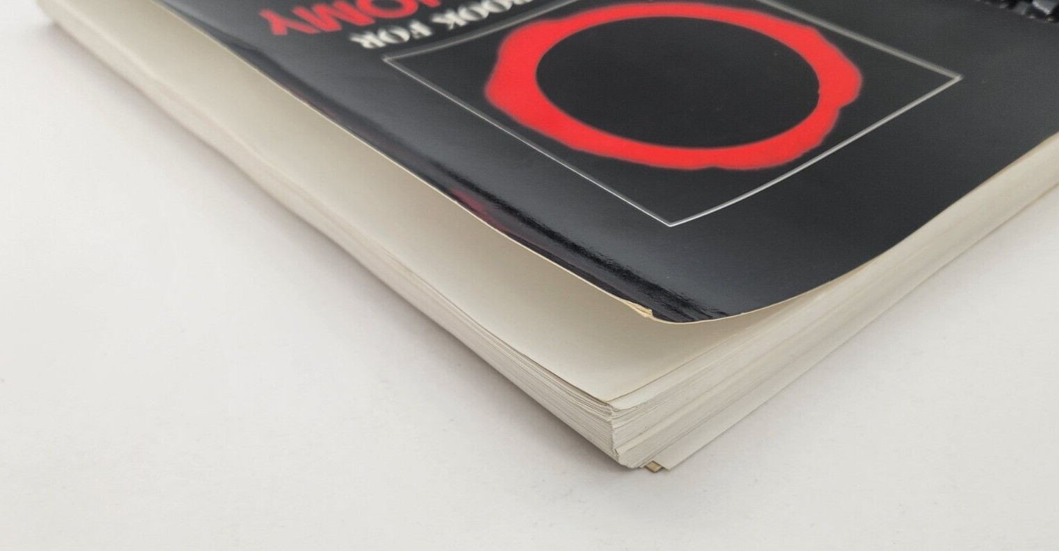 A WORKBOOK FOR ASTRONOMY By Jerry Waxman 1984 1st ed spiral bound Paperback