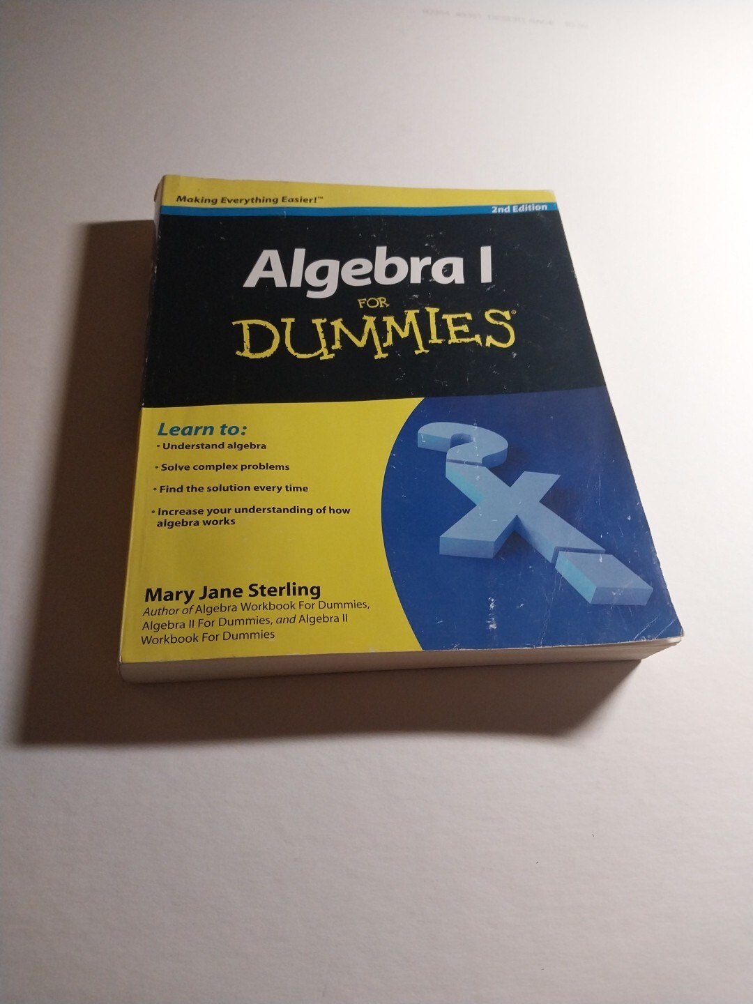 Algebra I for Dummies® by Mary Jane Sterling (2010, Trade Paperback)