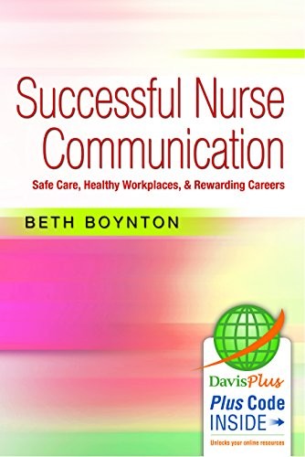 SUCCESSFUL NURSE COMMUNICATION: SAFE CARE, HEALTHY By Boynton Beth Rn Ms *Mint*