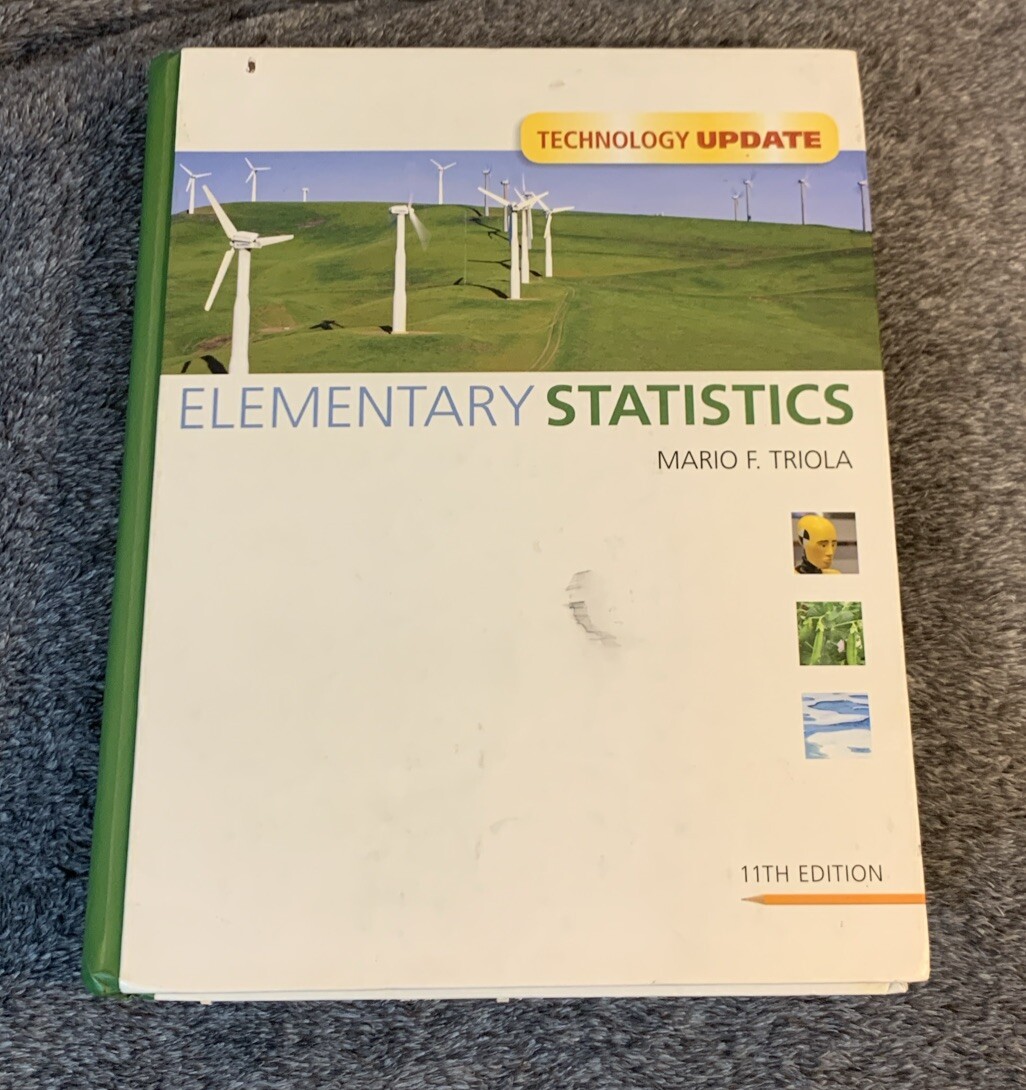 Elementary Statistics by Mario F. Triola 2012
