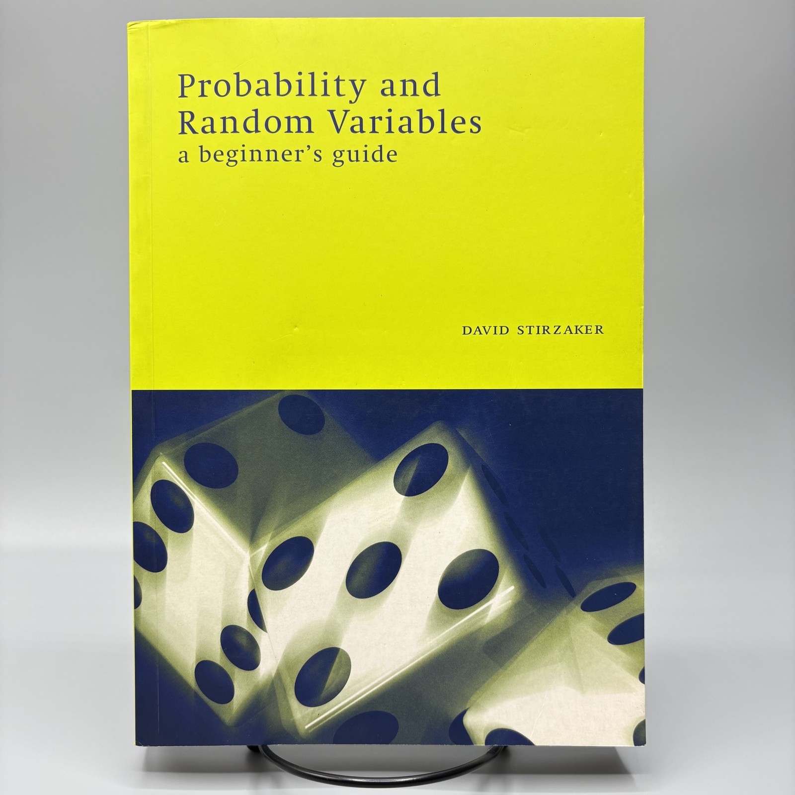 Probability and Random Variables A Beginner’s Guide David Stirzaker PB Book