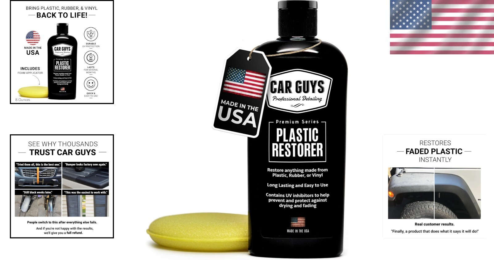 User-Friendly 8 Oz Trim Restorer – Long-Lasting, Water-Resistant Protection