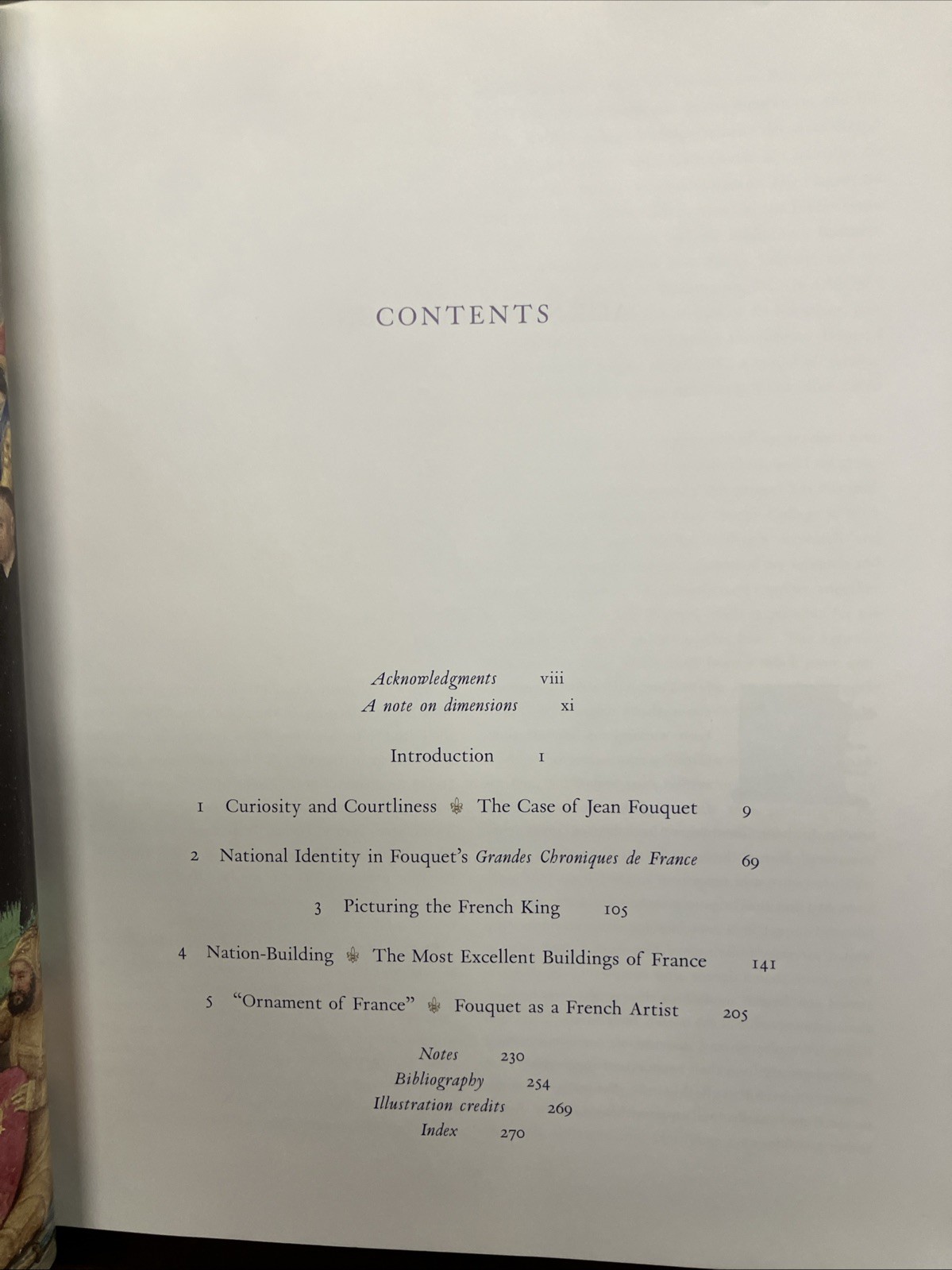 jean fouquet and the invention of france, Erik inglis