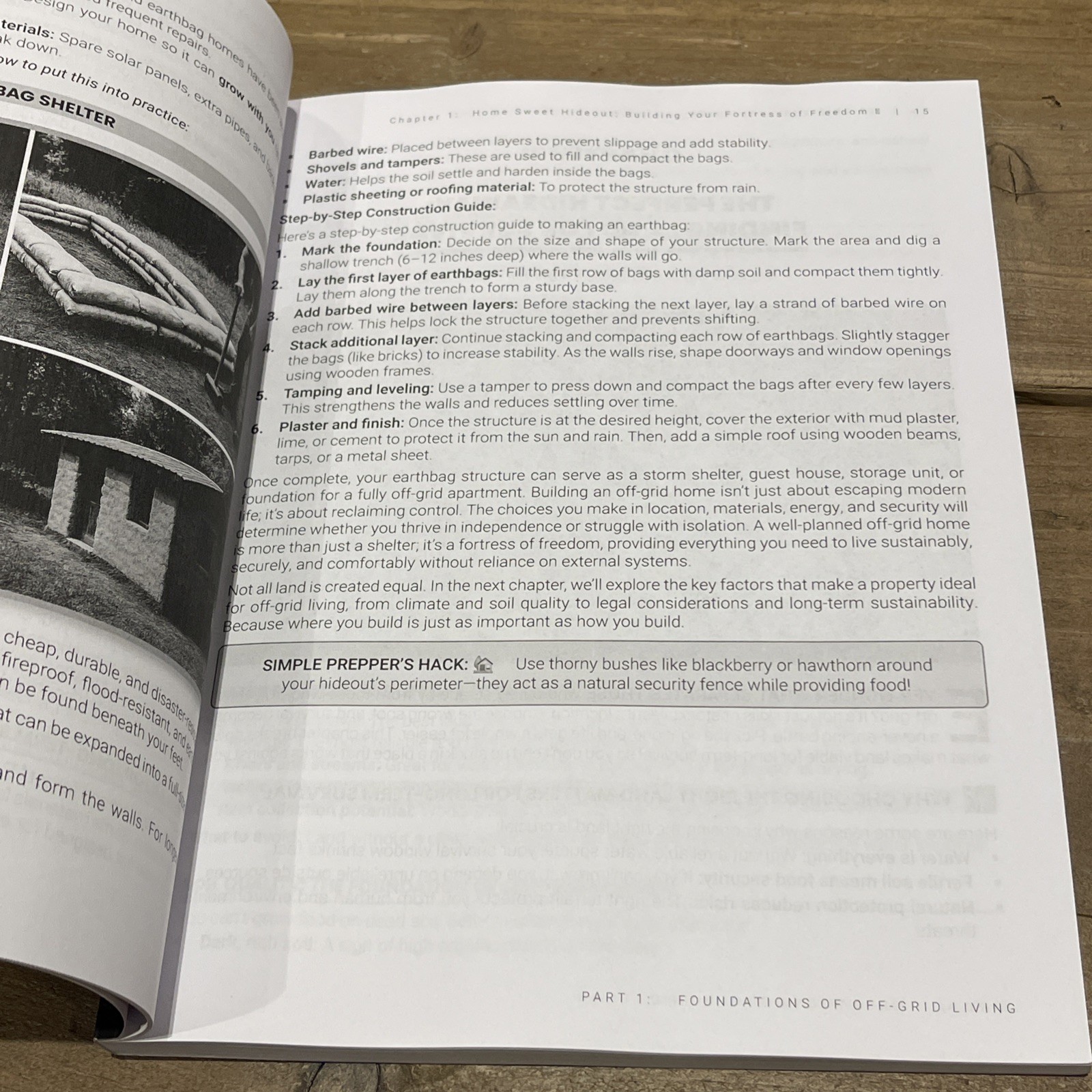 Off Grid Survival Book: Diy Survival Project Book – No Grid Survival Guide