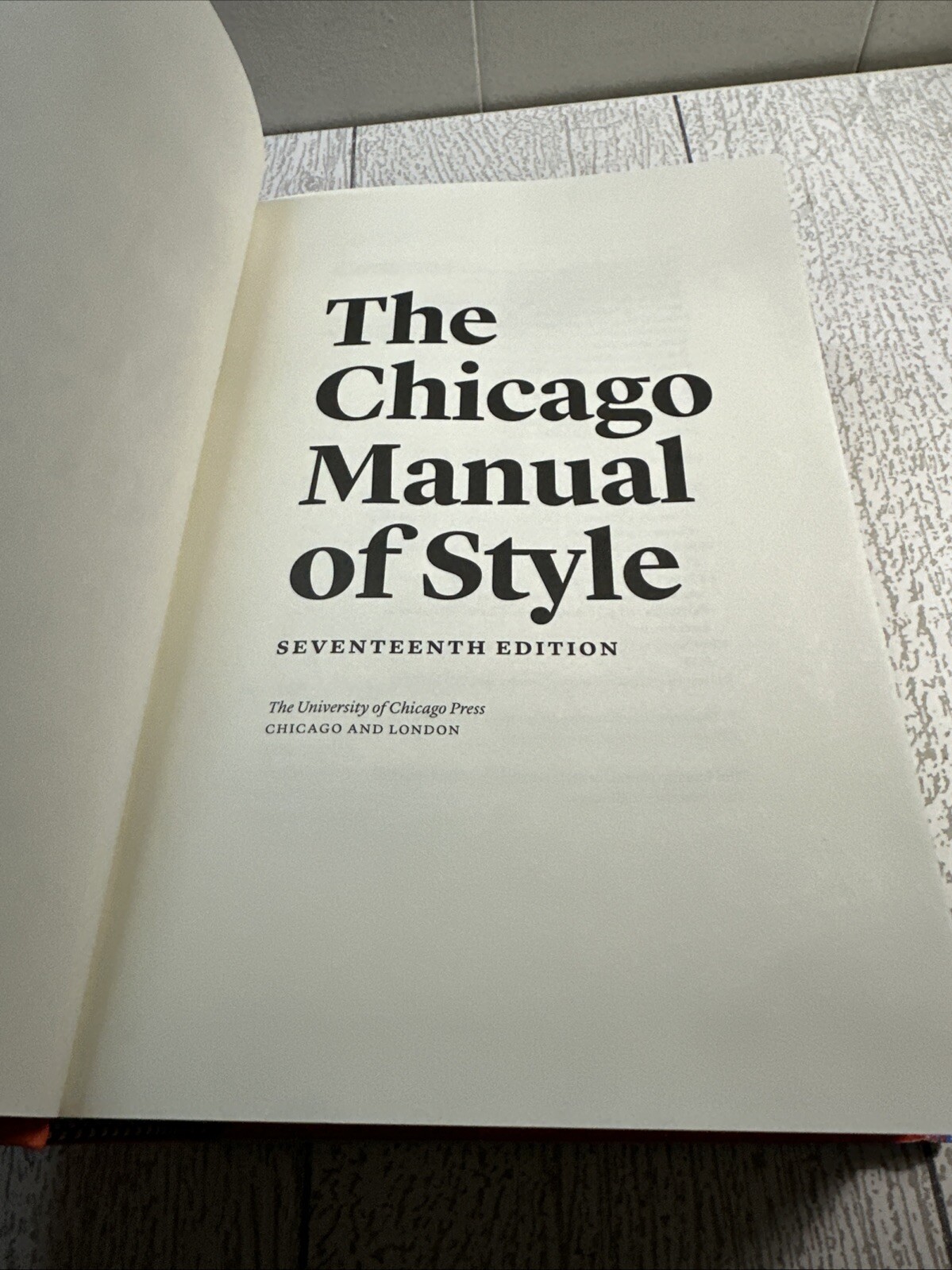 Chicago Manual of Style, 17th Edition by The University The University of…