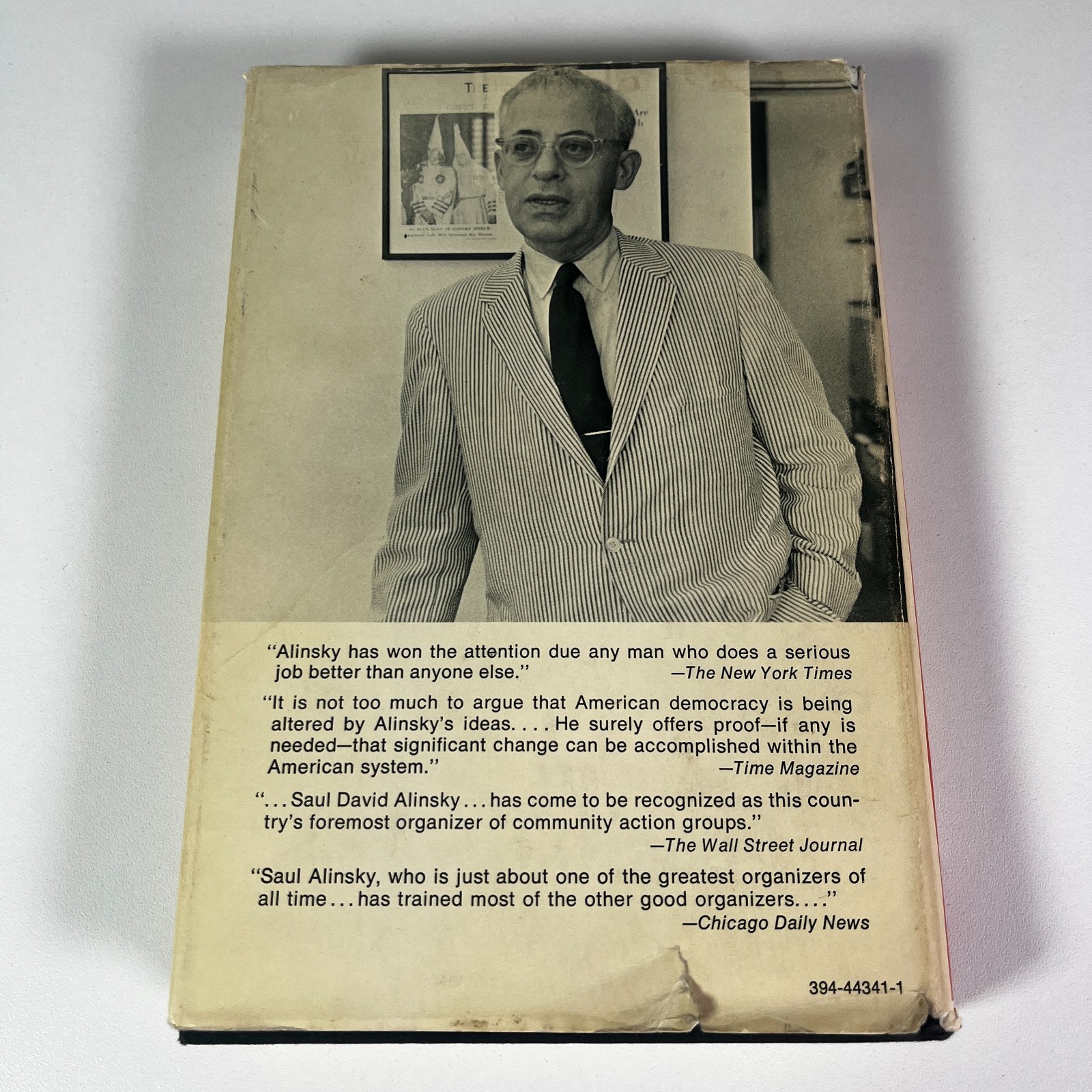 Rules for Radicals by Saul D. Alinsky (1971, 1st Edition, Hardcover) Book