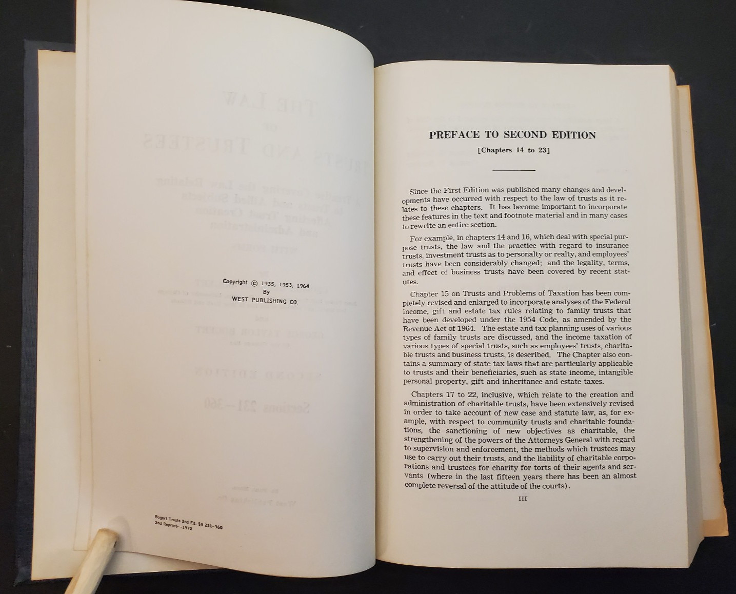 Bogert: The Law of Trusts & Trustees 2nd Ed. Vol. 231–360 (1972 Reprint) + 1976