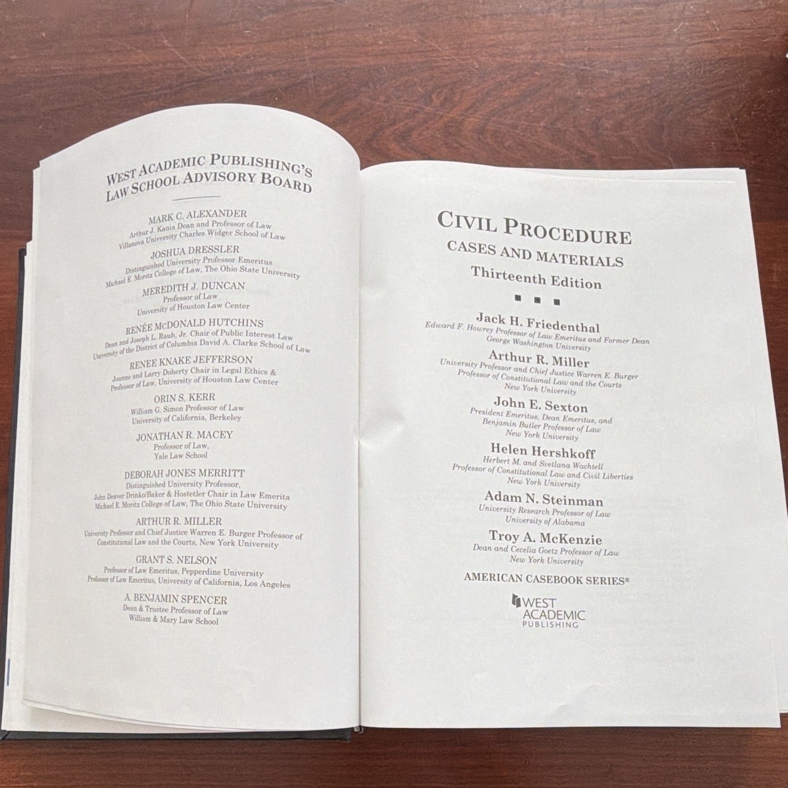 West Academic Civil Procedure: Cases and Materials 13th Ed 2022 Friedenthal