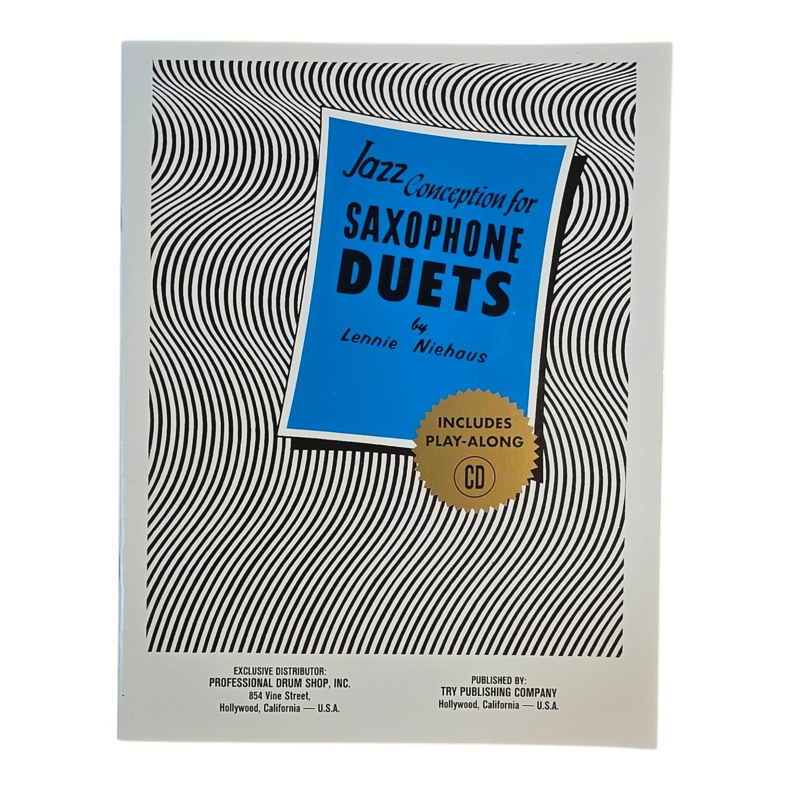 Jazz Conception For Saxophone Duets w/CD – by Lennie Niehaus