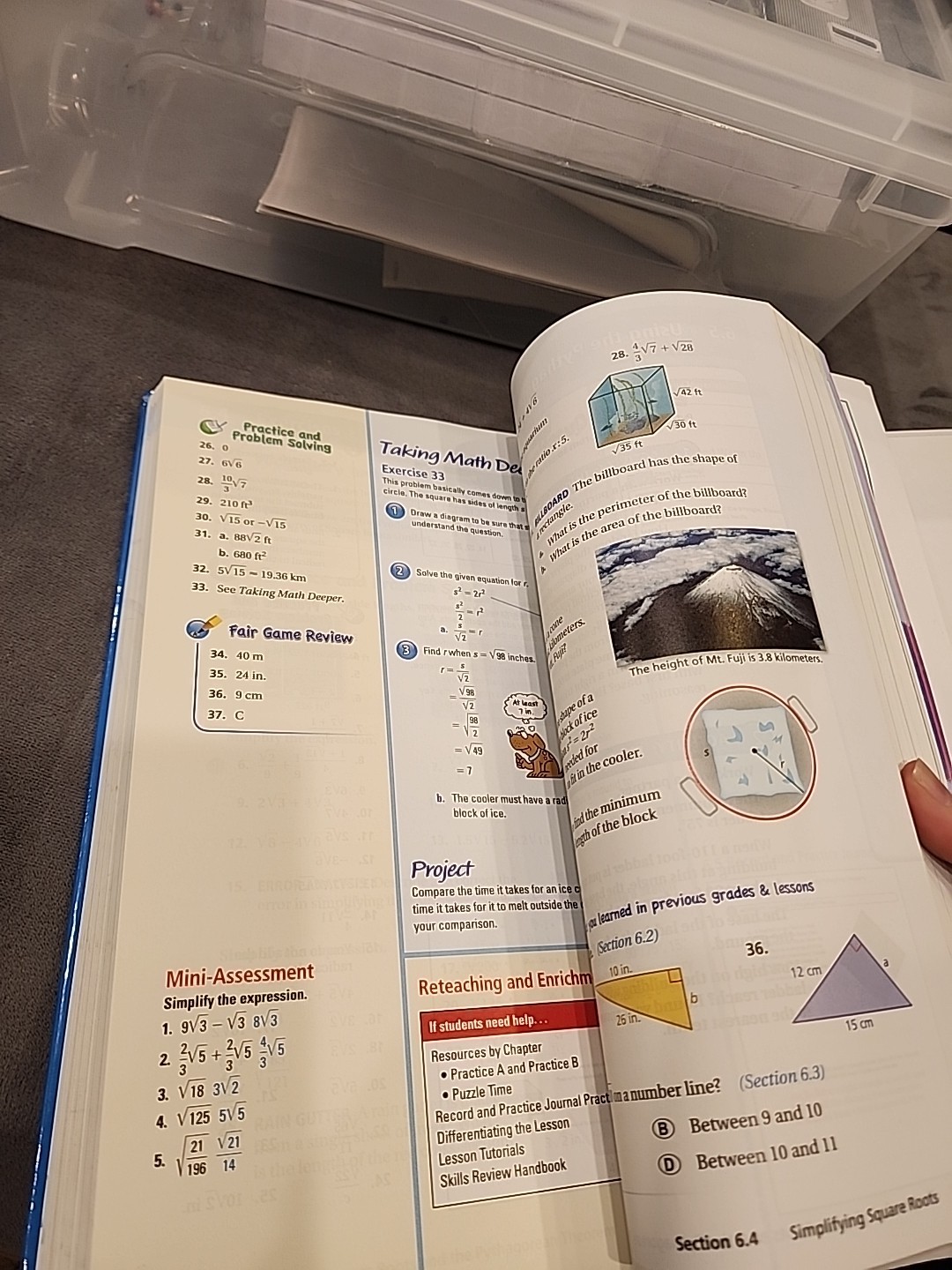 Big Ideas Math: A Common Core Curriculum by Larson and Boswell Teachers Edition