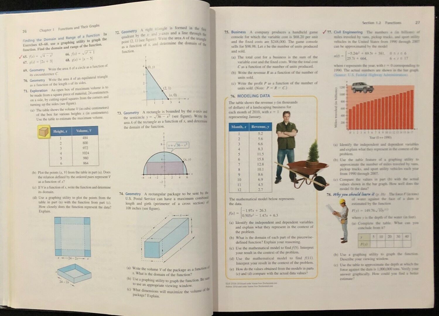 PRECALCULUS WITH LIMITS: A Graphing Approach (6th Edition) By Ron Larson (2012)