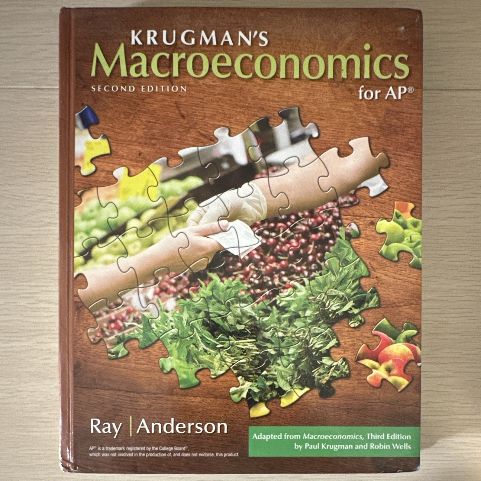 Krugman’s Macroeconomics for AP 2nd Ed HC Ray Anderson Krugman Wells