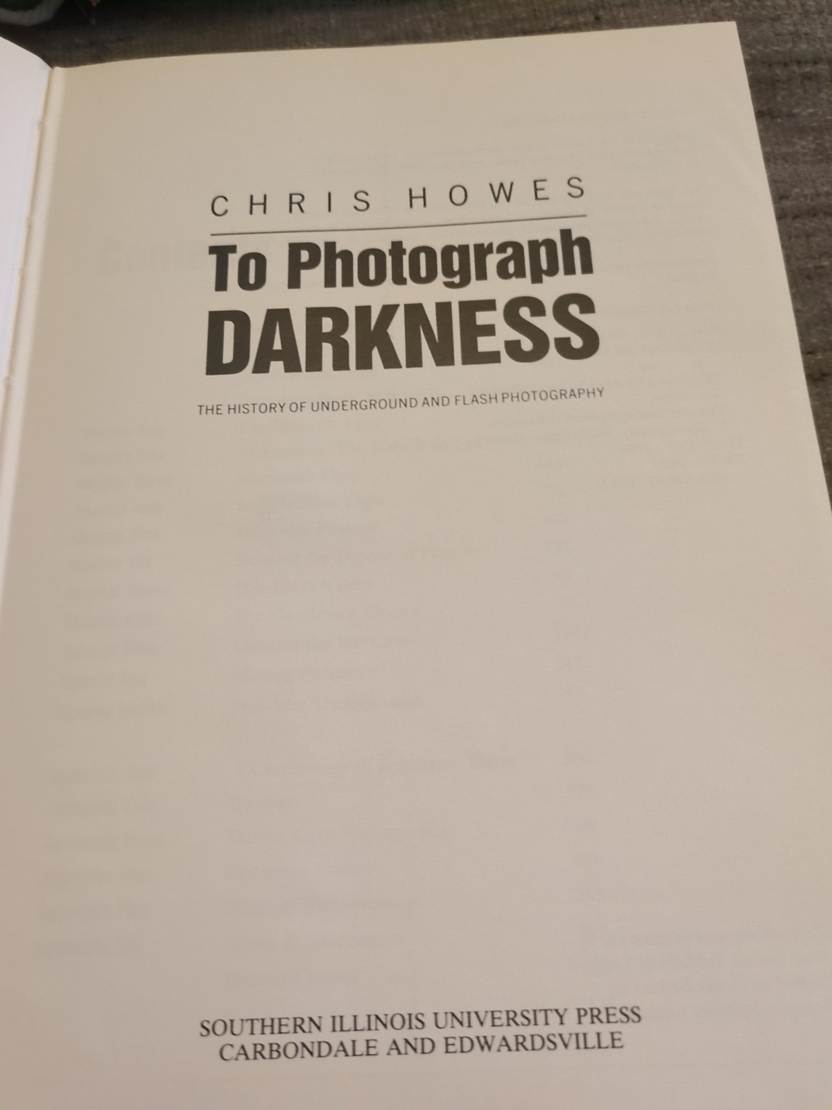 To Photograph Darkness: The History of Underground and Flash Photography