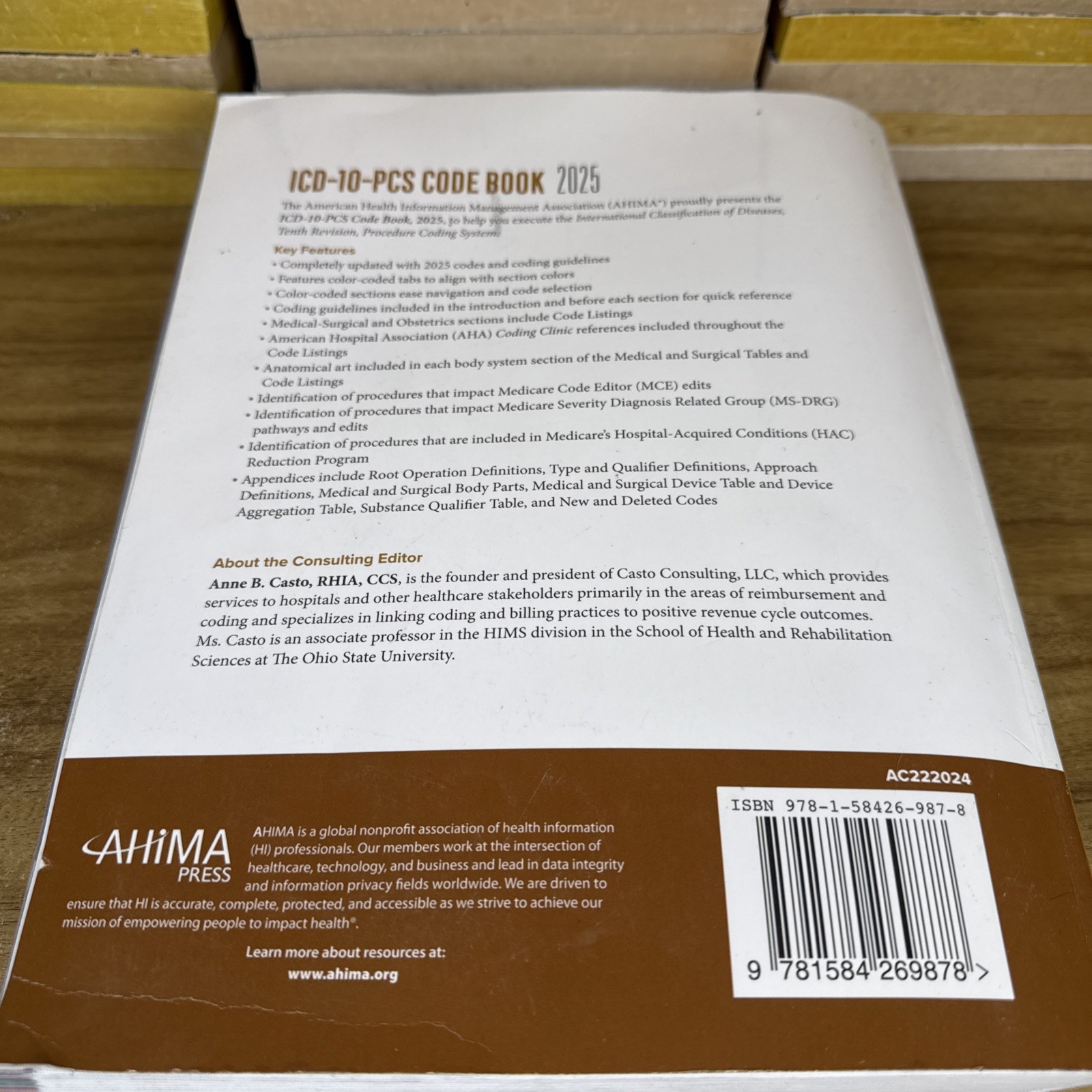 2025 ICD-10-PCS Code Book PB WITH ACCESS CODE