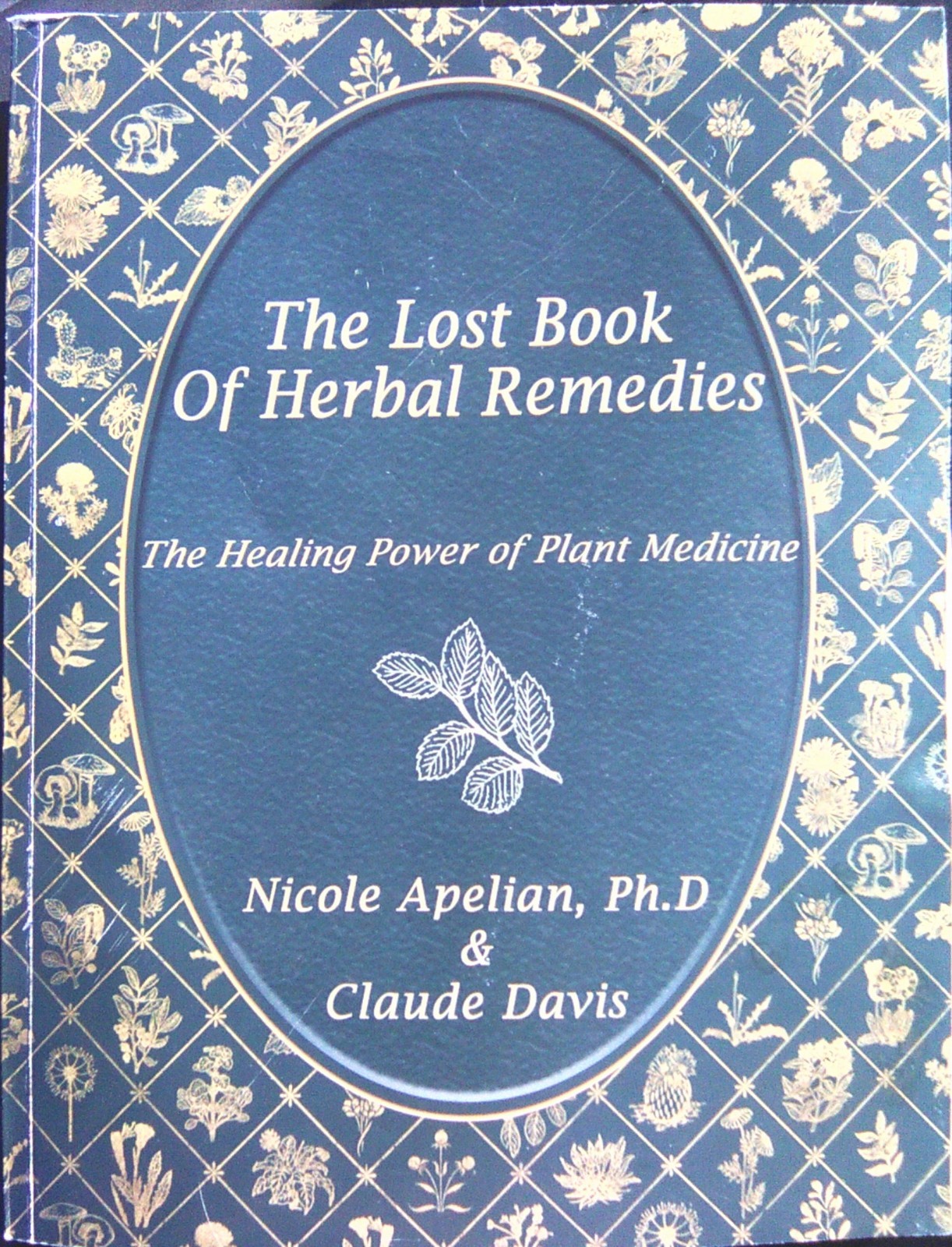 2019 THE LOST BOOK OF HERBAL REMEDIES – CLAUDE DAVIS, NICOLE APELIAN PH.D- VG