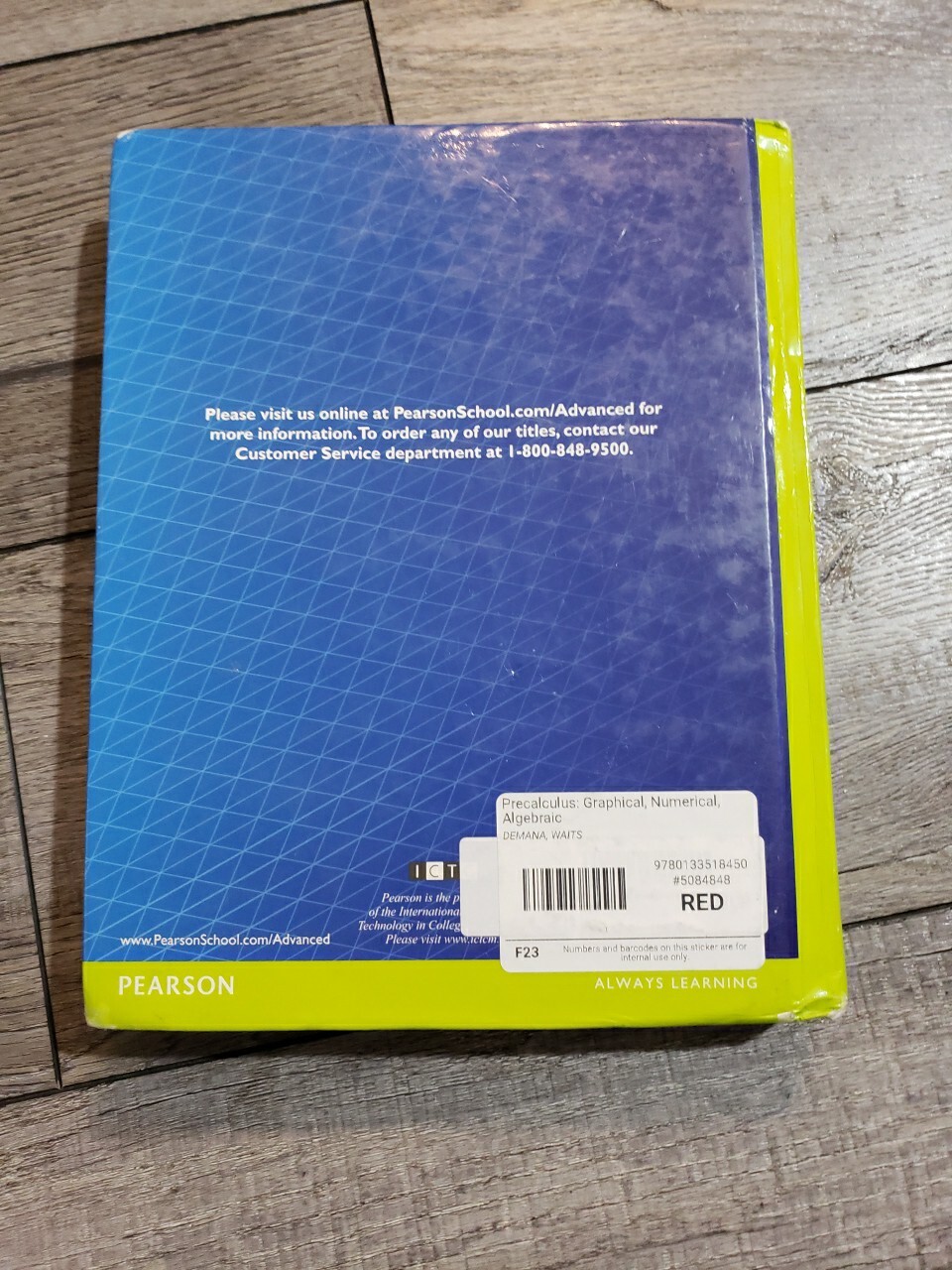 Precalculus: Graphical, Numerical, Algebraic (9th Edition, No Writing No Highlig