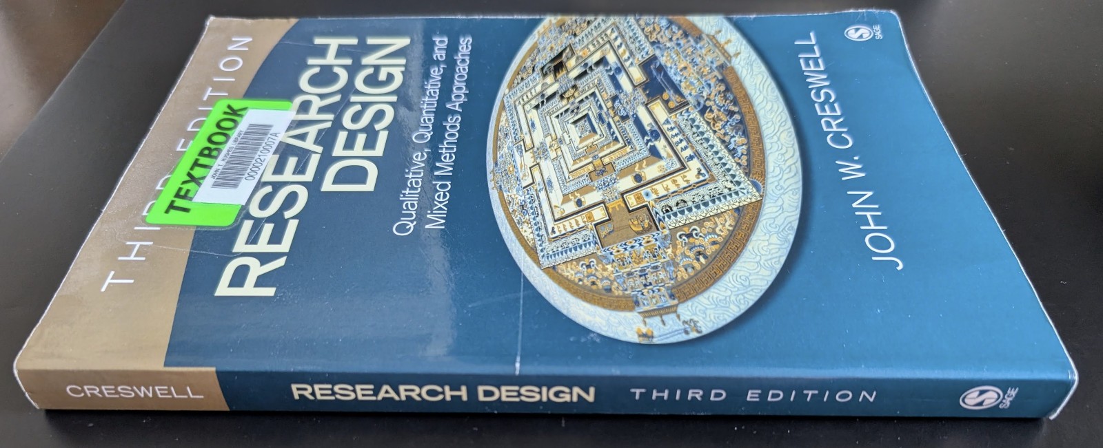 Research Design, 3rd Edition, Paperback, John W. Creswell (Free Shipping)