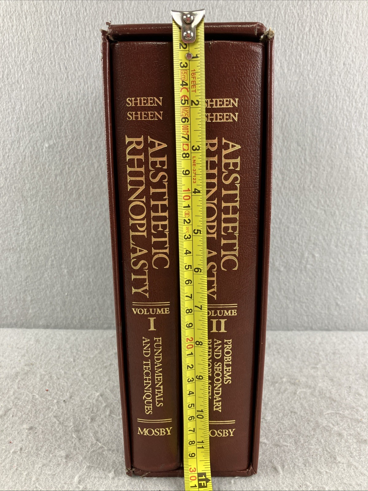 Aesthetic Rhinoplasty 2 volume set, Jack Sheen and A.Peebles, Plastic Surgery