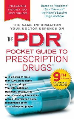 The PDR Pocket Guide to Prescription Drugs by Pocket Books (COR) Pocket Books