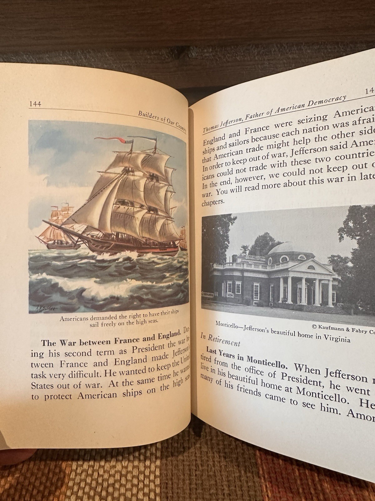 Builders of Our Country (Catholic School History Series) 1957