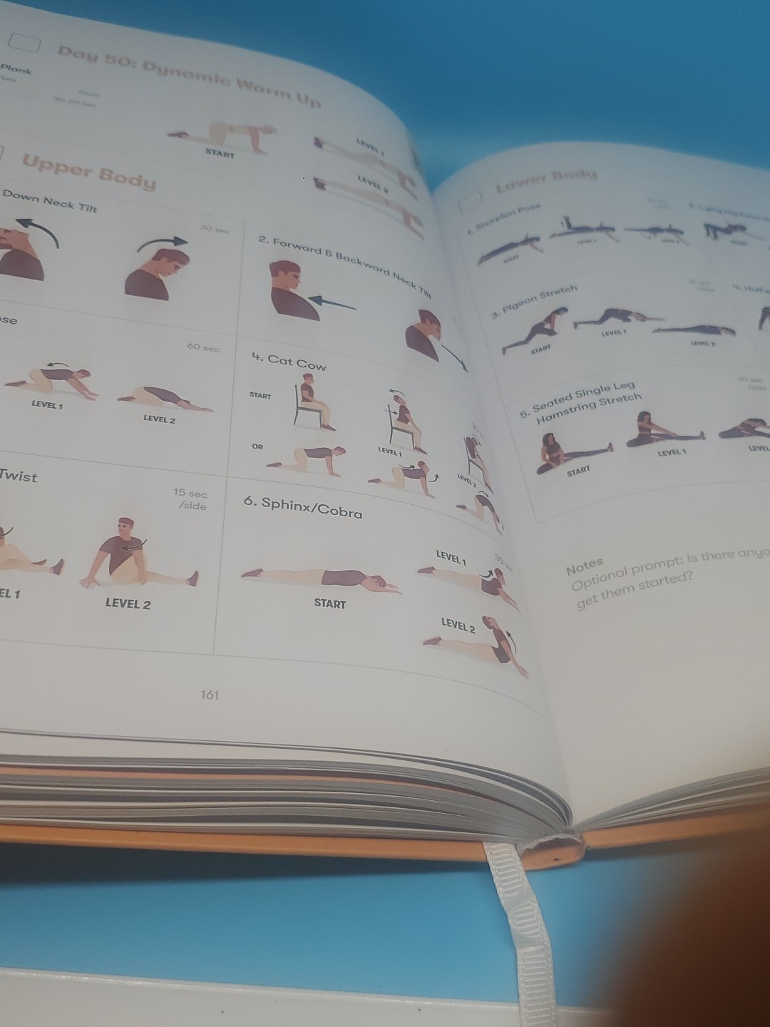 Stretching Sidekick Journal by Habit Nest Guided Stretching Volume 1